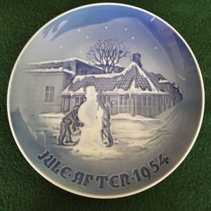 B & G collectable plate